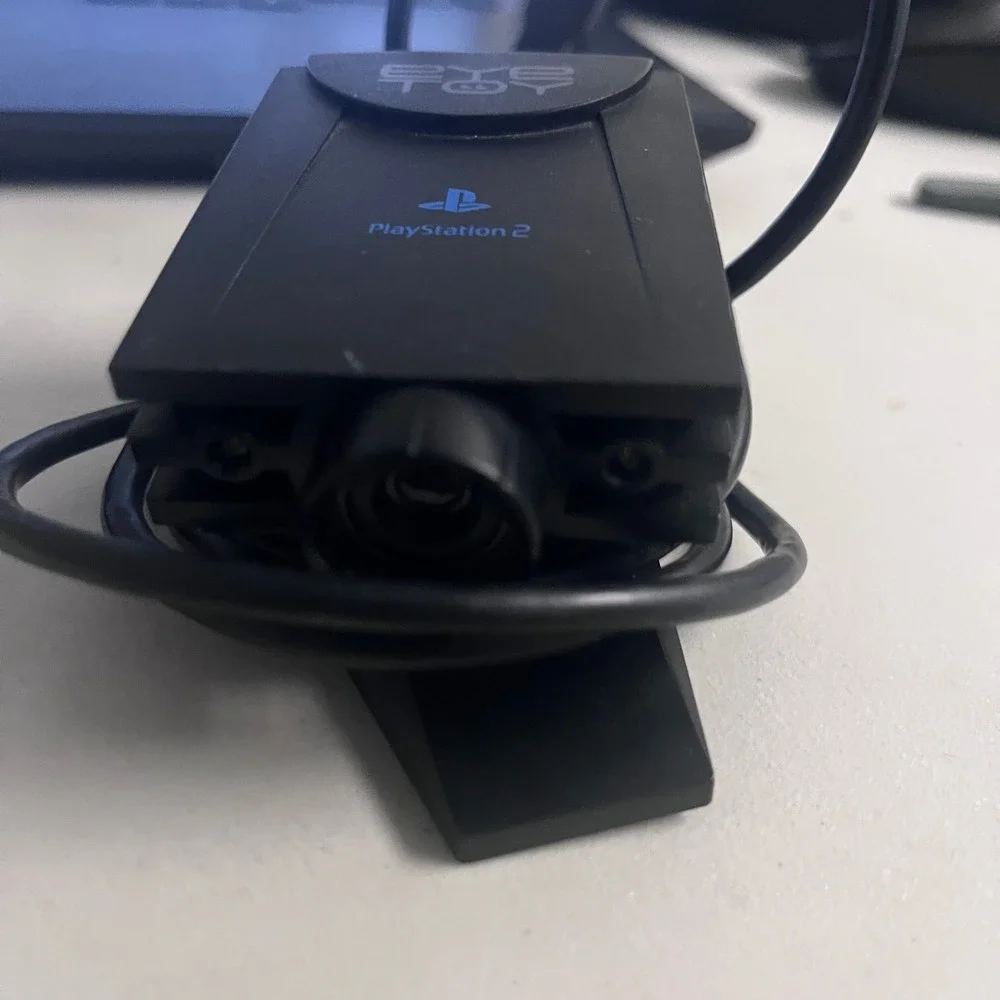 Sony EyeToy USB Camera for PlayStation 2 PS2 Black SLEH-00031 Motion Sensor Test